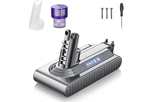 BONACELL Upgraded 25.2V 7000mAh Replacement for Dyson V10 Battery Compatible with V10 Animal Absolute Fluffy Motorhead SV12 Handheld Cordless Vacuum Cleaner Li-ion 969352-02 Battery（Only applicable to V10）