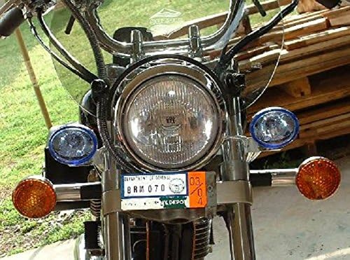Suzuki LS650 Savage Xenon Halogen Fog Lamps Driving Light Kit