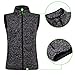 SPOEAR Zip Up Womens Vest with Zipper Pockets Athletic Sweater Fleece Vest Sleeveless Sweater Jacket