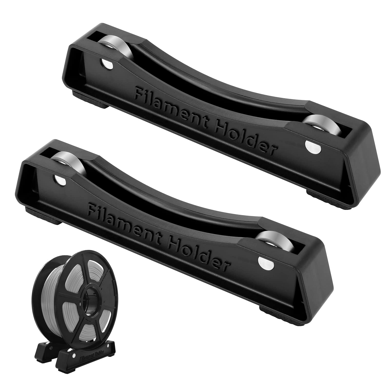 Bubuyun 2PCS 3D Printer Spool Holder 3D Printer Supplies Brackets Spool Bearing Printer Filament Holder for PLA/ABS/TPU/Other 3D Printing Materials