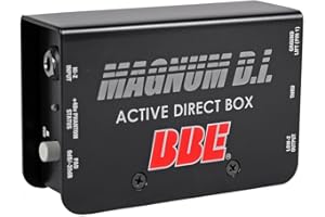 BBE Magnum Active Direct Box Powerable by Plus 48v Phantom
