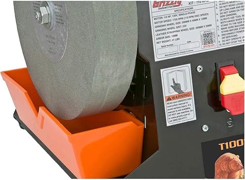 Grizzly T10010ANV Bench Grinders product image 2