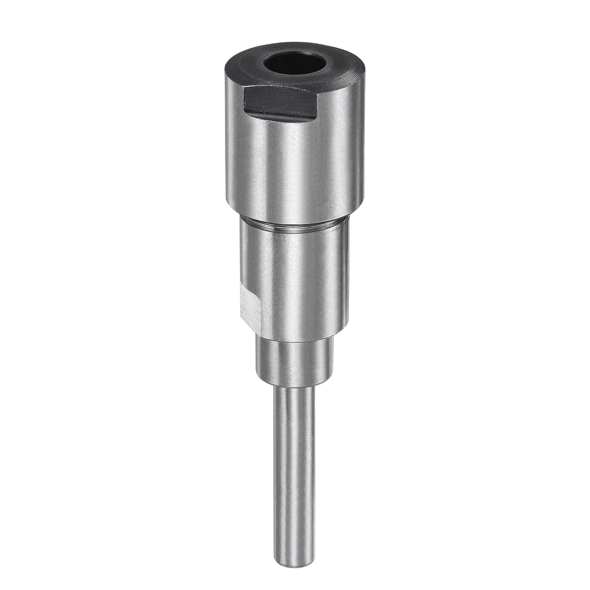 sourcing map Router Collet Extension Rod Converter Adapter 6.35mm (1/4") to 8mm for CNC Engraving Machine Woodworking Milling Bit