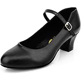 Bokimd Womens Black Latin Salsa Character Shoes Ballroom Dance Heels Prom Wedding Shoes Dress Pump