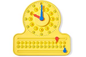 hand2mind NumberLine Clock Sensory Bubble Popper