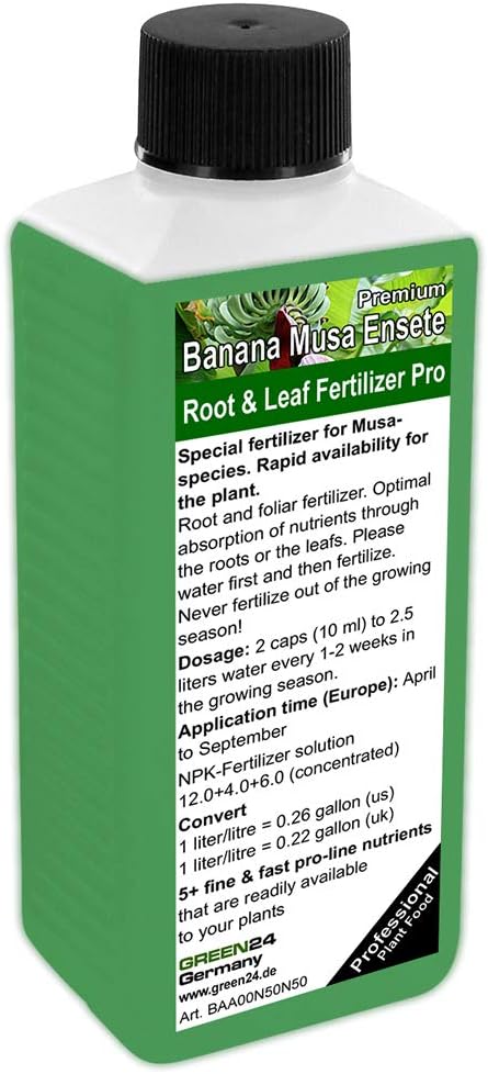 GREEN24 Banana Musa Ensete Liquid Fertilizer HighTech NPK, root soil foliar fertilizer - Plant Food