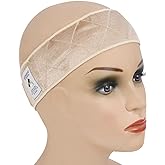 YANTAISIYU 1 Piece Wig Grip Headband Non-slip Scarf Adjustable Wig Grip Band for Women Wigs (Beige)