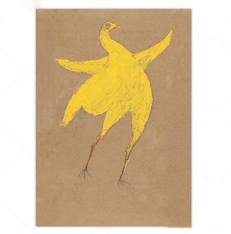 Amazon ヴィンテージポスタービルトレイラーアートパネルワークキャンバスプリント抽象壁アートパネル黄色いひよこスケッチアートパネル絵画 インテリアリビングルームの装飾レトロな写真40x60cmフレームなし絵画 アートフレーム ポスター オンライン通販