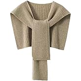 Knitted Shawl for Women Tie Up Knotted Scarf Tops Pashmina Shawls Shoulder Cape Chic Wraps Cape Vacation Office