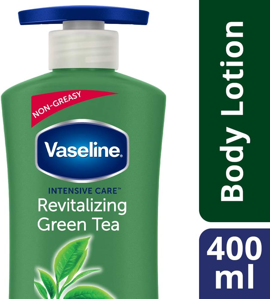vaseline green lotion