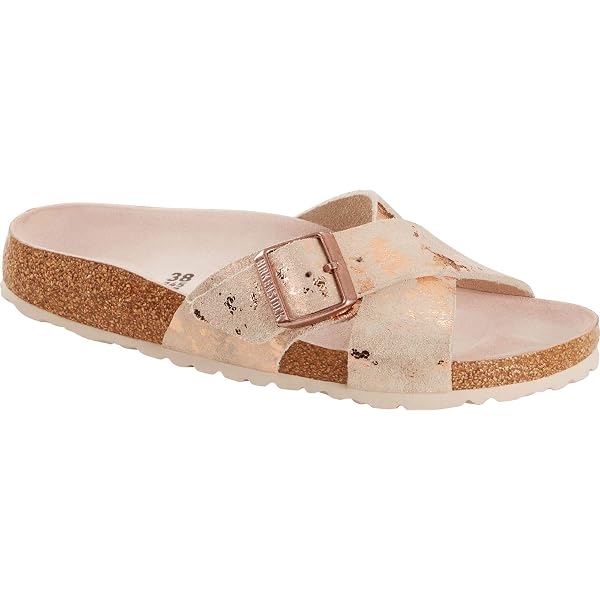 Amazon.com | Birkenstock Kyoto Gray Taupe Camo Suede R 41 R  display picture 3