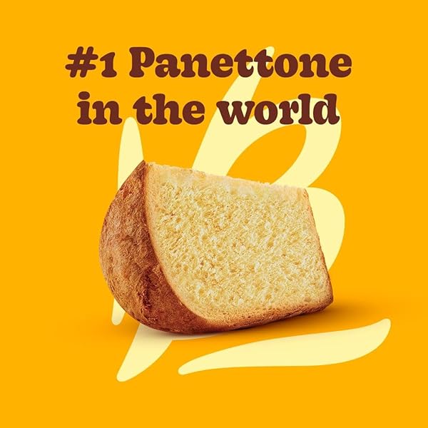 BAUDUCCO MINI PANETTONE VANILLA, MOIST & FRESH TRADITIONAL ITALIAN RECIPE, ITALIAN TRADITIONAL HOLIDAY CAKE, 2.8 OZ