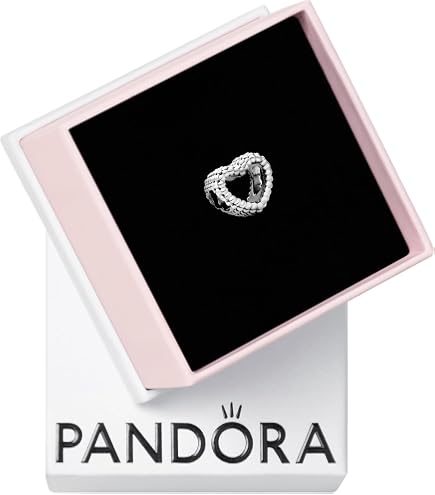 Amazon.com: PANDORA Two-tone Openwork Infinity Heart Charm