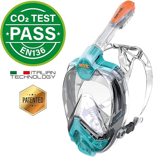 Download Amazon Com Seac Libera Full Face Mask Sports Outdoors PSD Mockup Templates