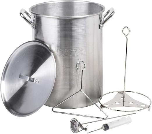 Amazon Com Backyard Pro 30 Qt Deluxe Aluminum Turkey Fryer Kit