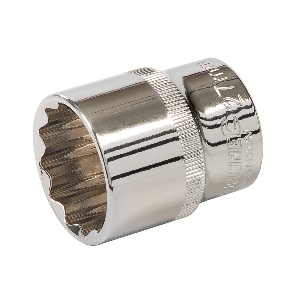 Silverline 436883 Socket 1/2" Drive 12pt Metric 27 mm