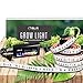 SLR 5pc 20 Inch LED Strips Grow Light, Full Spectrum, for Indoor Plants, Desk Plant, Gardens, Greenhouses, Vegetables, Herbs, Flowers for Hydroponics and Horticulture [Full Kit w/Plug]