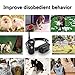 Dog Shock Collar Waterproof Remote Dog Training Collar 660YD Rechargeable with Beep, Vibration and Shock 3 Modes