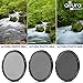 58MM Altura Photo Neutral Density Professional Photography Filter Set (ND2 ND4 ND8) + Premium MagicFiber Microfiber Cleaning Cloth