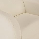 CuddleCo Etta Nursing Chair Boucle Off-White Elegant Mushroom Tone view 8