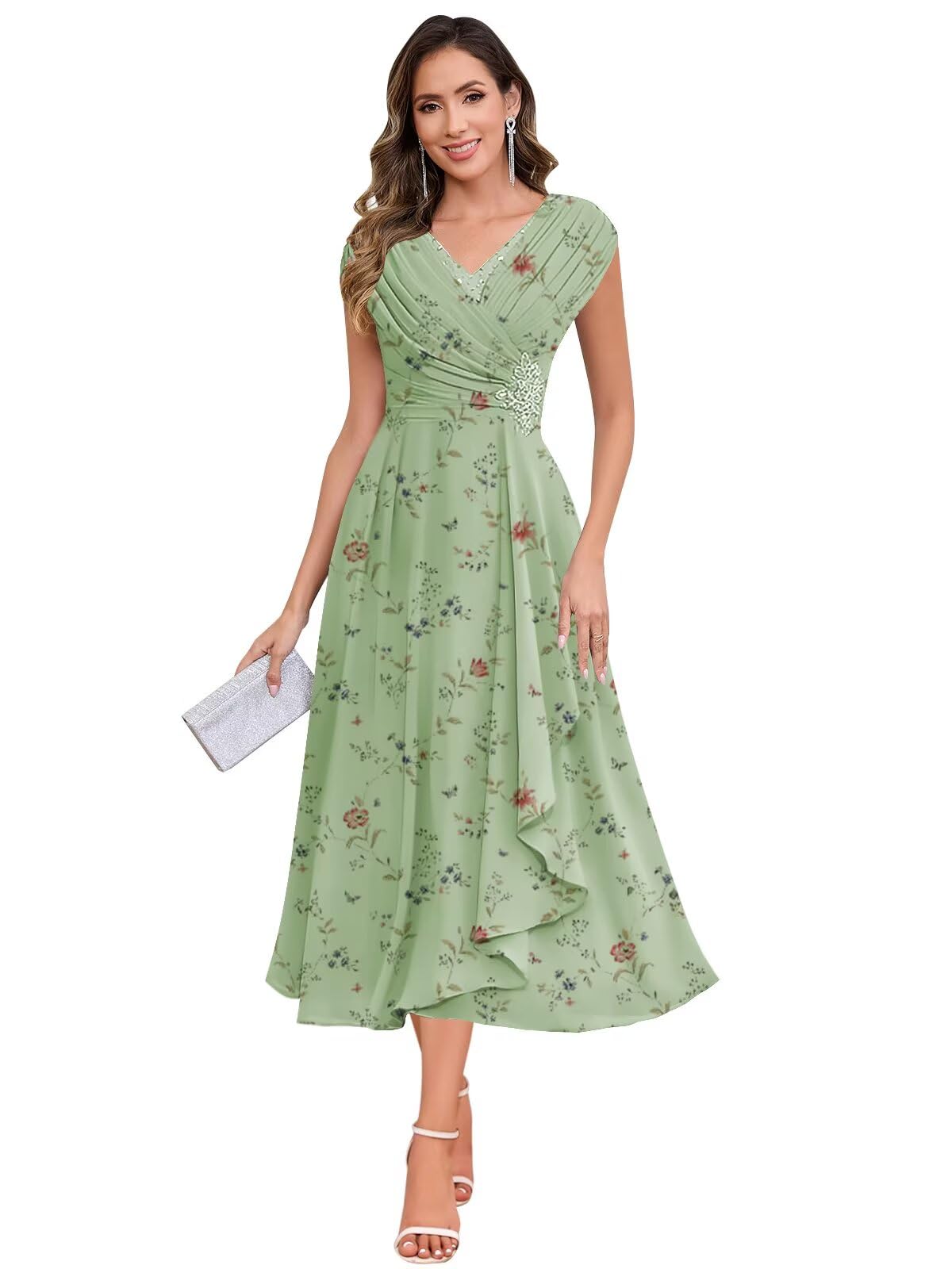 BOLENSYE Formal Mother of The Bride Dresses Petite