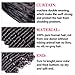 Unice Hair 3 Bundles Deep Wave Hair Bundles, Unprocessed Brazilian Virgin Human Hair Weaves Hair Extensions Natural Color Can Be Dyed and Bleached (20 22 24)