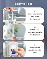 Pawfly Water Hardness Test Strips 100 Count Kit for Accurate Testing view 5