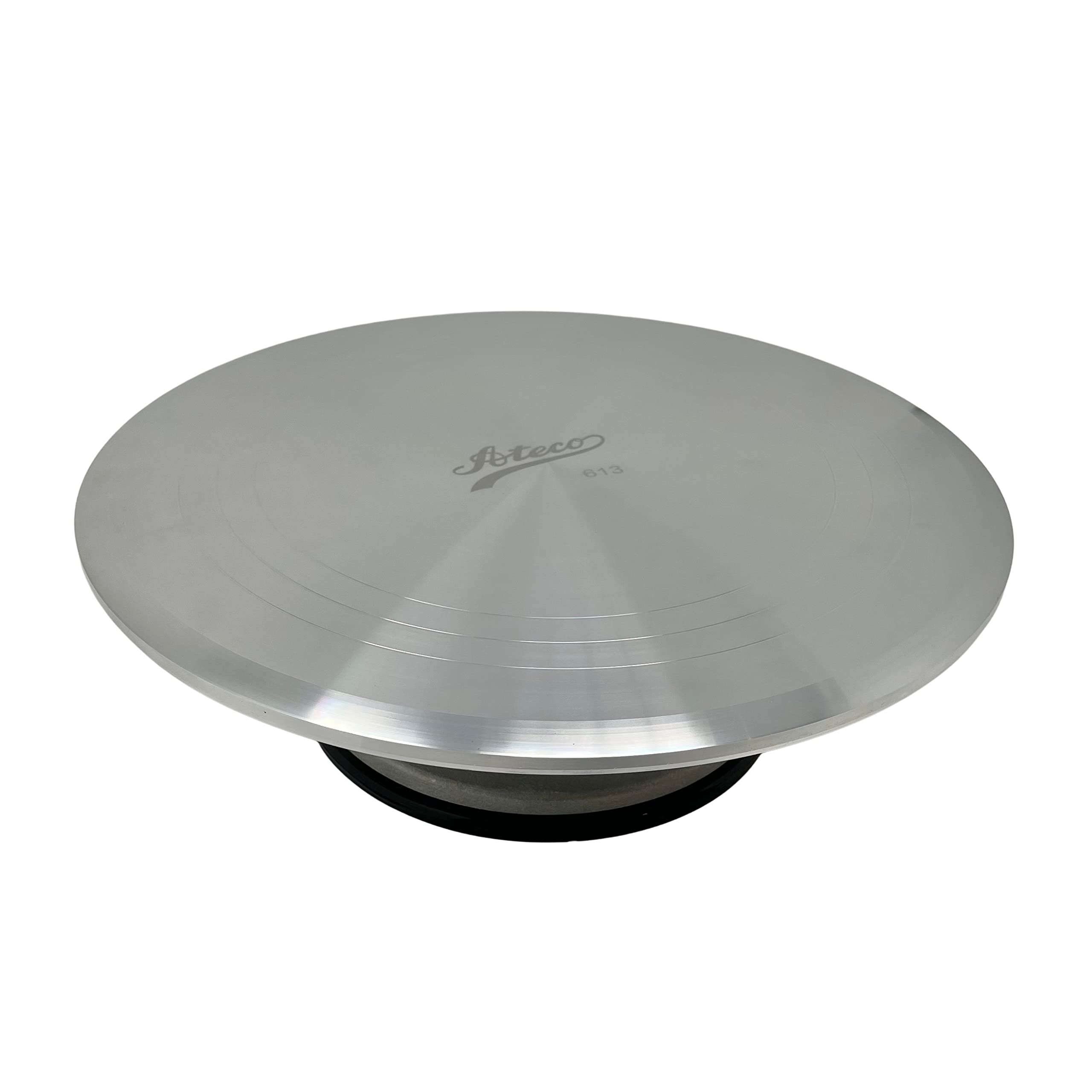 Ateco 615 12 Revolving Aluminum Cake Stand With Non-slip Base