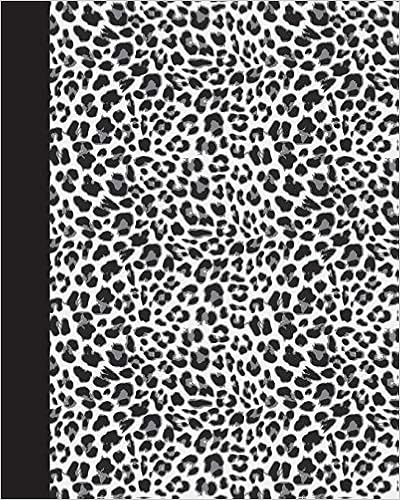 Sketchbook: Animal Print (Black and White Leopard) 8x10 - BLANK JOURNAL WITH NO LINES - Journal notebook with unlined pages for drawing and writing on blank paper (8x10 Animal Print Sketchbook Series), by Premise Content Sketchbook: Animal Print (Black and White Leopard) 8x10 - BLANK JOURNAL WITH NO LINES - Journal notebook with unlined pages for drawing and writing on blank paper (8x10 Animal Print Sketchbook Series), by Premise Content