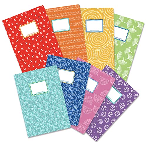 Papierdrachen 8 Hochwertige Schnellhefter Aus Karton Für Kinder | Din A4 | Motiv Regenbogen - Schnellhefter Aus 350G/M² Karton - Set Nummer 1