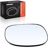 A-Premium Right Passenger Side Non-Heated Mirror Glass | Compatible with Ford F-150 1997-2003, F-150 Heritage 2004, F-250 1997-1999, Expedition &amp; Lincoln Navigator, Non-Towing Mirror