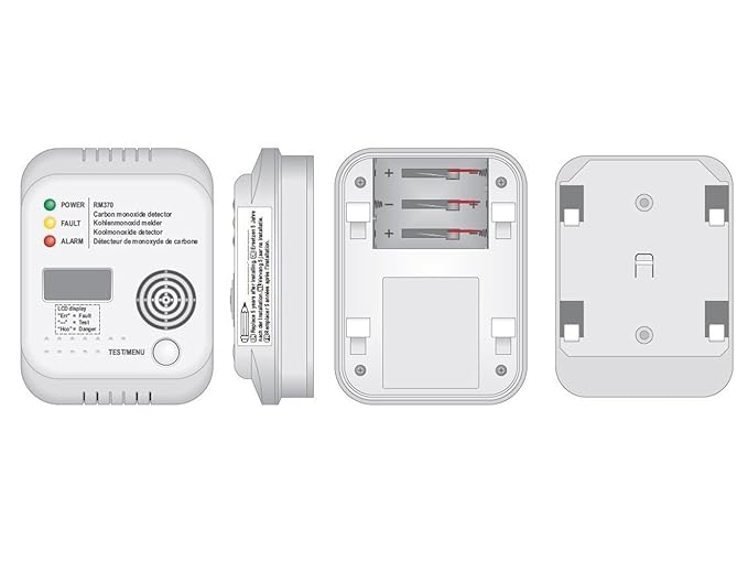 Protección contra incendios de SET3 (3 x TÜV Detector de ...