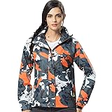 Women's Winter Hoodie Soft Shell Camouflage
