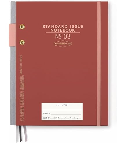 JOURNAL STANDARD3点 Standard Issue Planner Notebook No. 03 | Designworks Ink