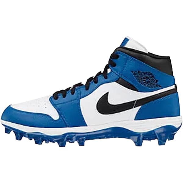 Jordan 1 TD Mid Alpha Menace Football Cleat Royal Blue size 10.5 Amazon.com | Jordan 1 Mid TD Men main image 4