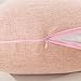 Home Brilliant Pink Throw Pillow Cover 26x26 Lined Linen Large Square Euro Sham for Bed Sofa, Baby Pink, 26 x 26 inches(66cm)