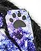 iHeartRaves Unicorn Rave Spirit Fluffy Furry Hood (Galaxy Stardust)