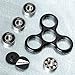 SEMCO Products Fidget Spinner Toy | Promotes Anxiety & Stress Relief | Handheld Gadget for ADD, Autism, ADHD | Quiet, Smooth Operation | Work, Home, School, Relaxation BLACK Color