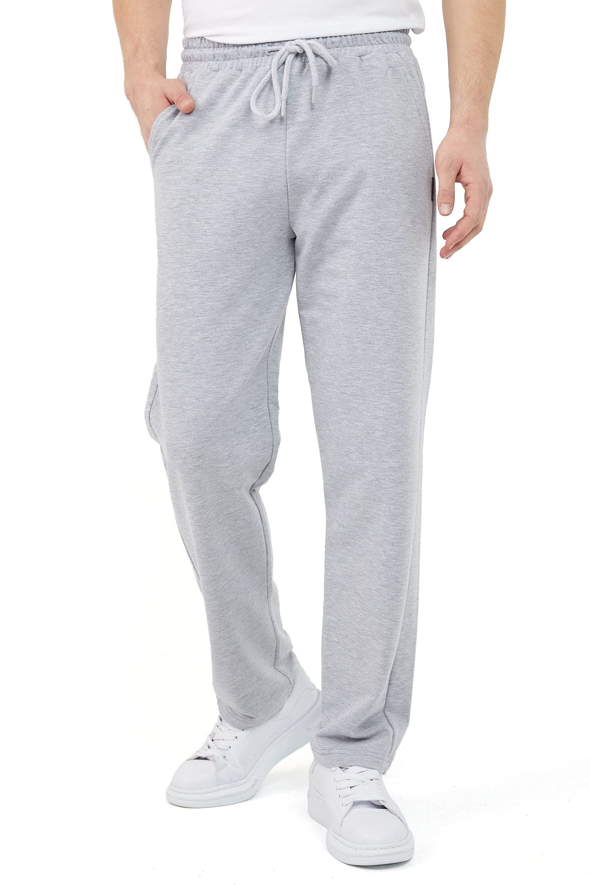 COMEOR Tracksuit Bottoms, Cotton, Men’s Long Sports Trousers, Jogger, Training Trousers, Men’s Relaxing Trousers