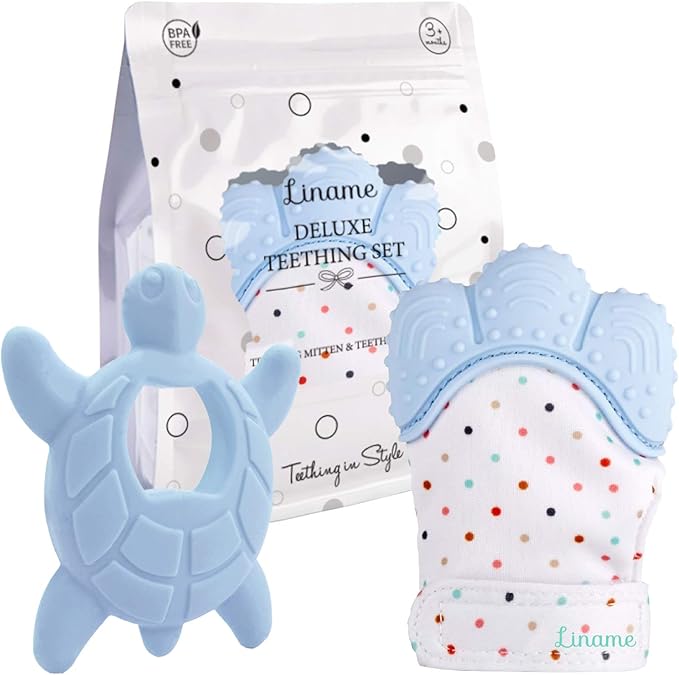 liname teething mitten