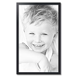 ArtToFrames 22x37 Inch Black Picture Frame, This