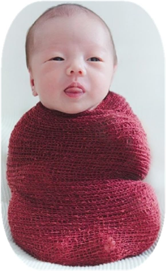 Newborn Photography Blanket Infant Photo Shoot Props Outfits Boy Girls Photo Backdrop Rainbow Wrap Cloth