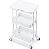 KINGRACK-Carro-de-Servicio-3-NivelesAlmacenamiento-de-Carro-rodante-de-Metal-Organizador-con-Tablero-de-MesaEscritorio KINGRACK-Carro-de-Servicio-3-NivelesAlmacenamiento-de-Carro-rodante-de-Metal-Organizador-con-Tablero-de-MesaEscritorio