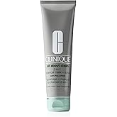 Clinique All About Clean 2-in-1 Charcoal Mask + Clay-Based Scrub, Cleansing Face Mask + Exfoliating Face Scrub For All Skin T