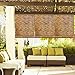 Radiance 3370730 Cocoa Woven Reed Light Filtering Roll Up Window Blind, 48