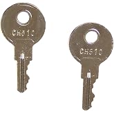 Professional Parts Warehouse 2 Keys Only of Cut Key Code CH510 for Locks with CH510 Key Code