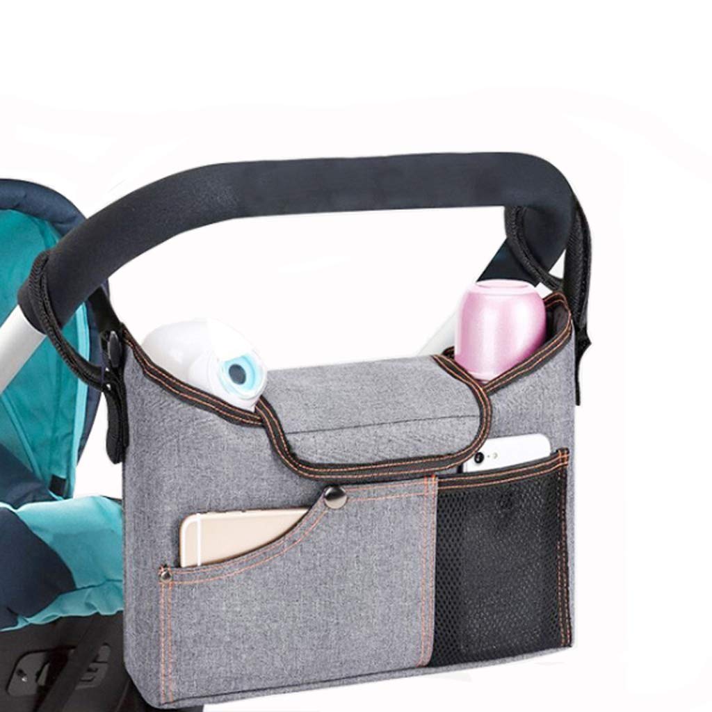 pram organiser with cup holder