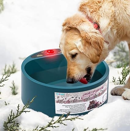 heated outdoor water bowl