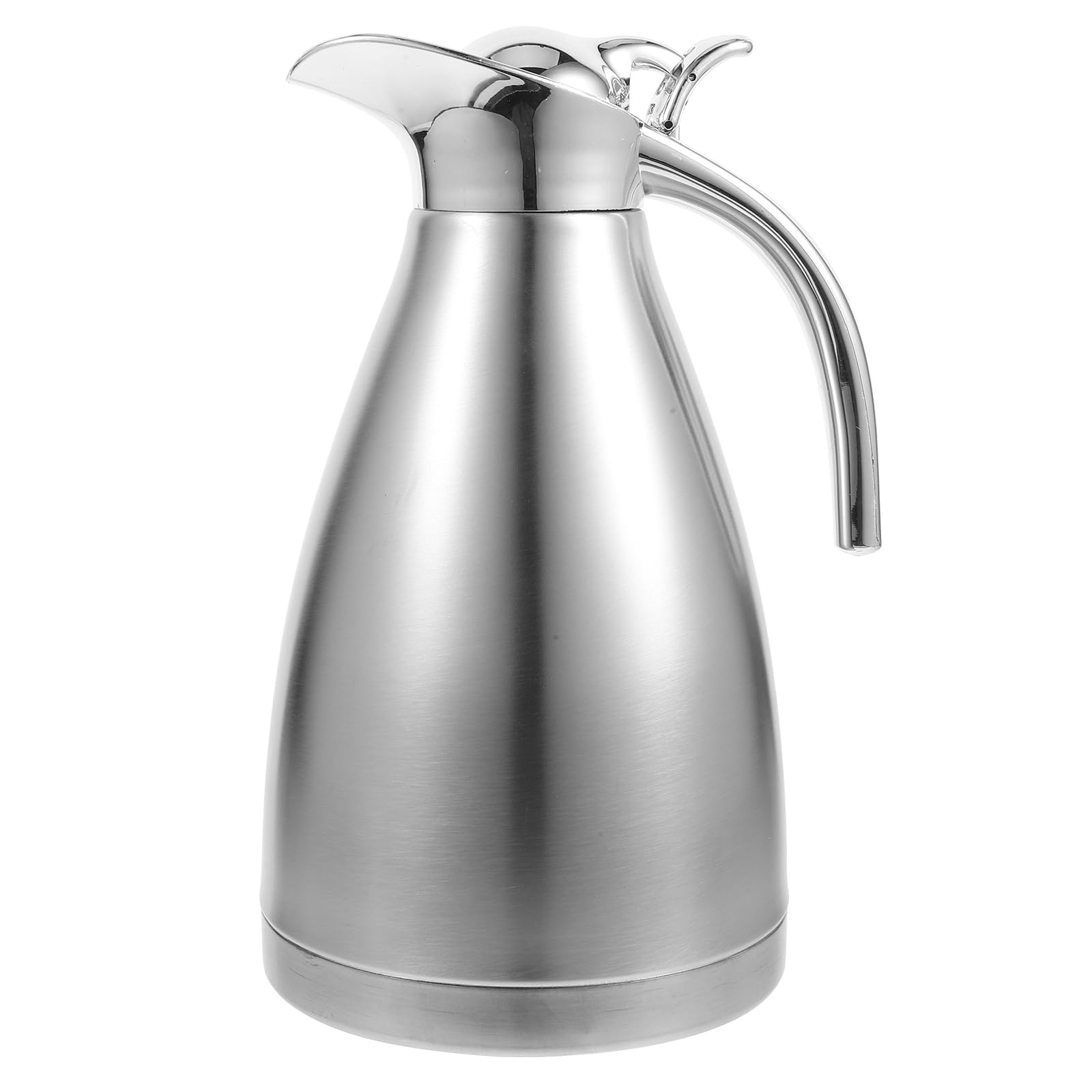 DOITOOL Stainless Steel Water Pitcher Carafe 1.5L Hot Cold Water Carafe Juice Jar and Iced Tea Pitcher, Silver