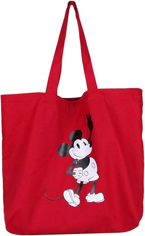 Amazon Co Jp ディズニー トートバッグ ミッキー ドナルドダック キャンバス 無地 レディース ショルダーバッグ マザーズバッグ 大容量 ショルダー 2way 肩掛け 出掛けバッグ 買い物バッグ 通勤 通学 買い物に最適 ホーム キッチン
